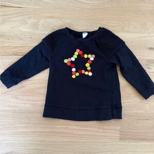 Baby Gap Kids Navy Blue Star Sweater